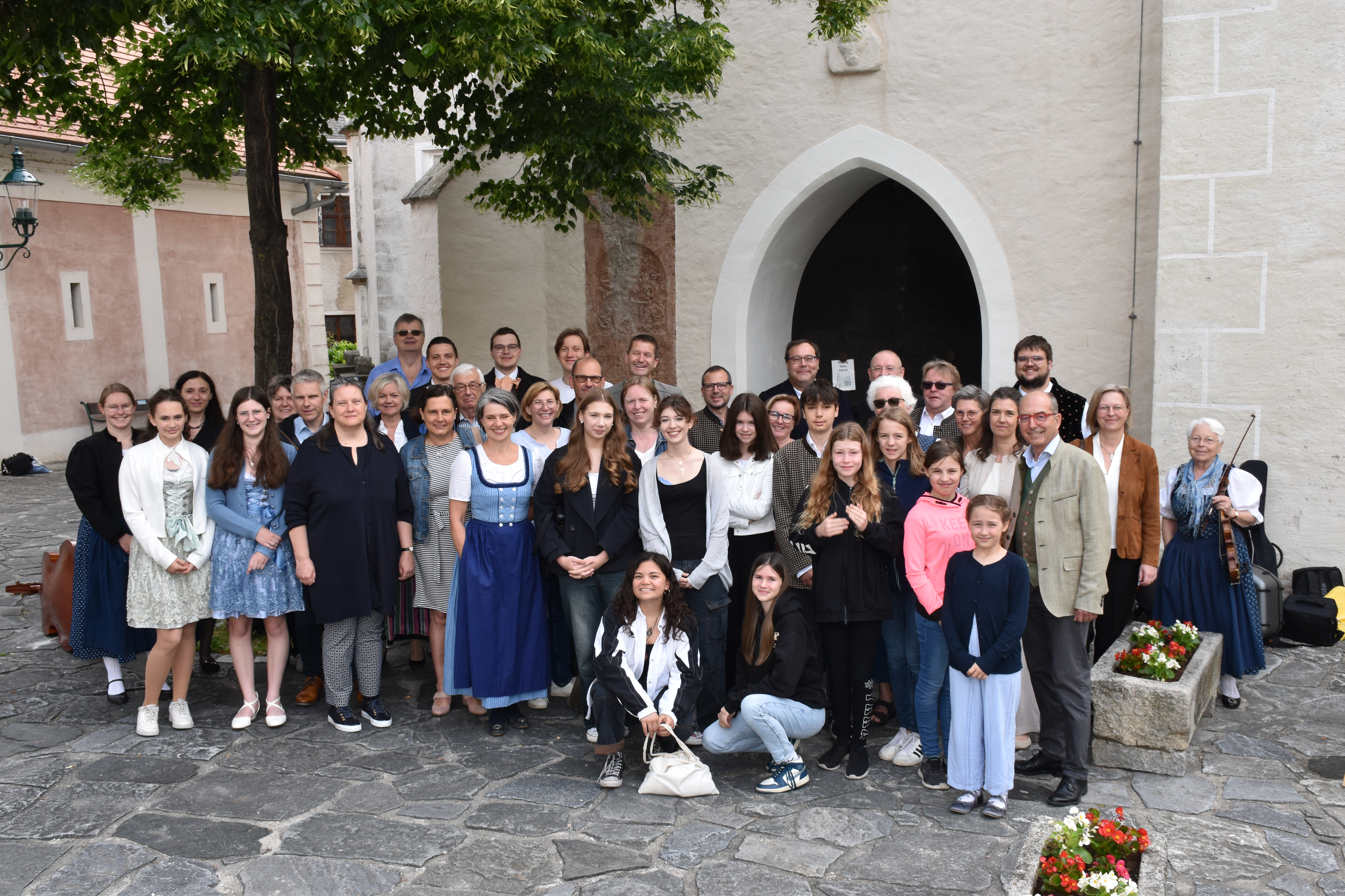 Gruppenfoto nach der Messe